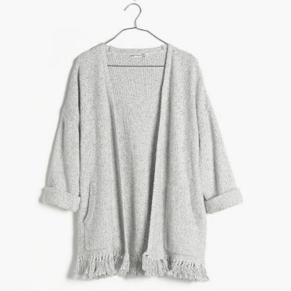 Madewell Sweaters - Madewell Fringe Cardigan